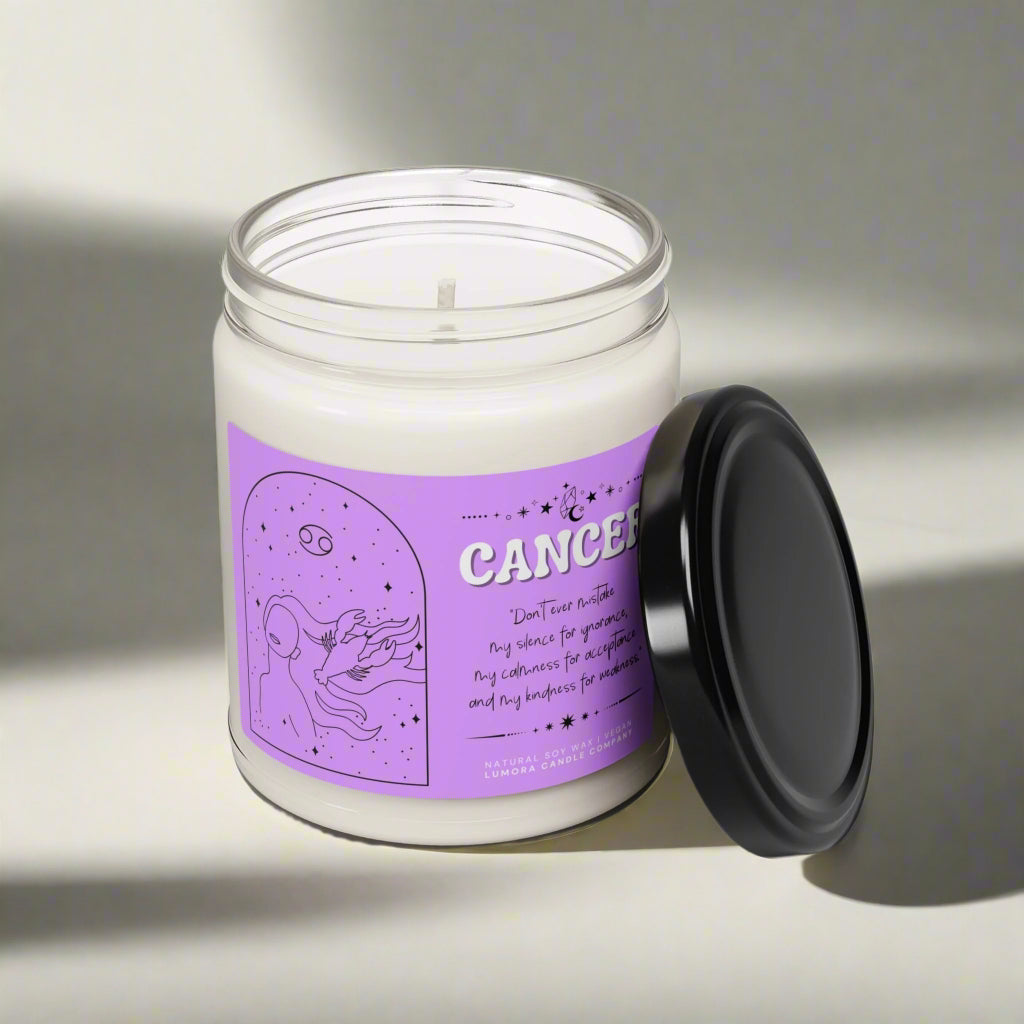 Cancer Scented Soy Candle