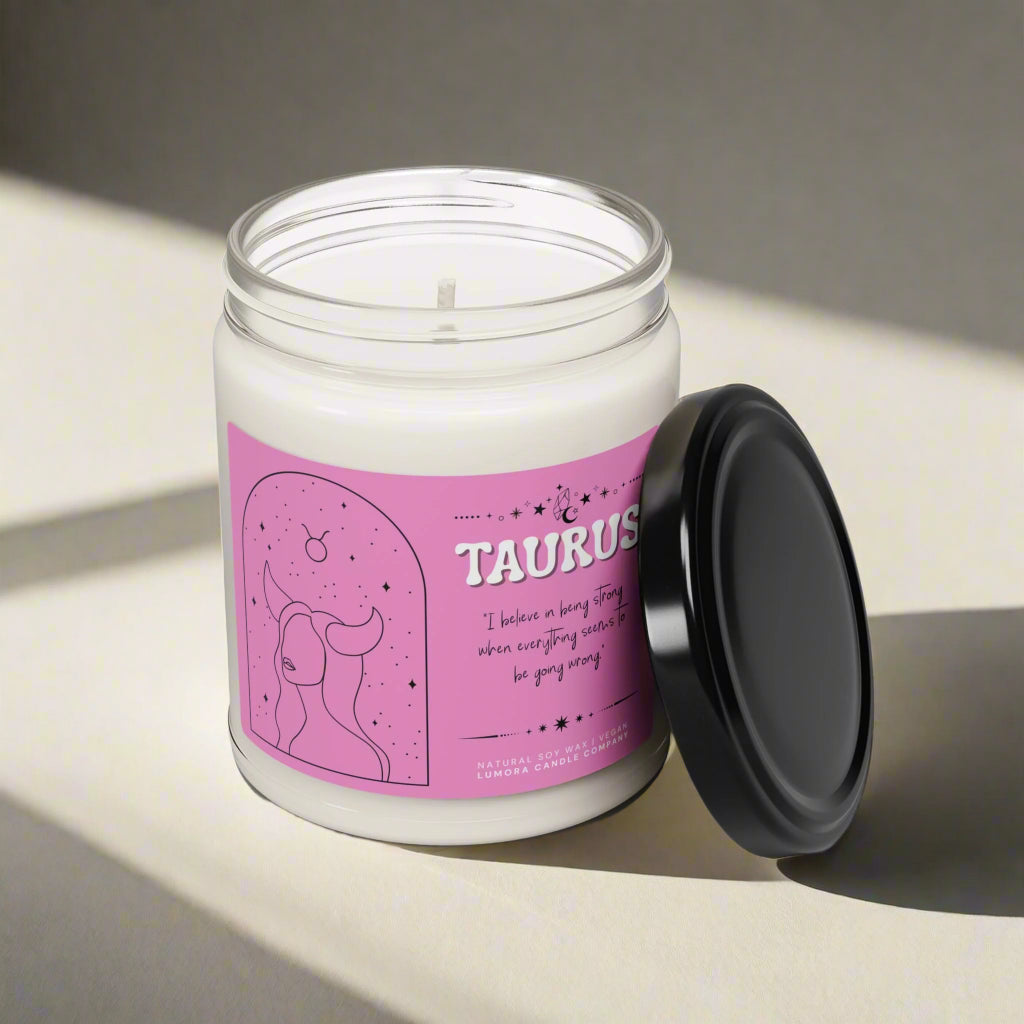 Taurus Scented Soy Candle