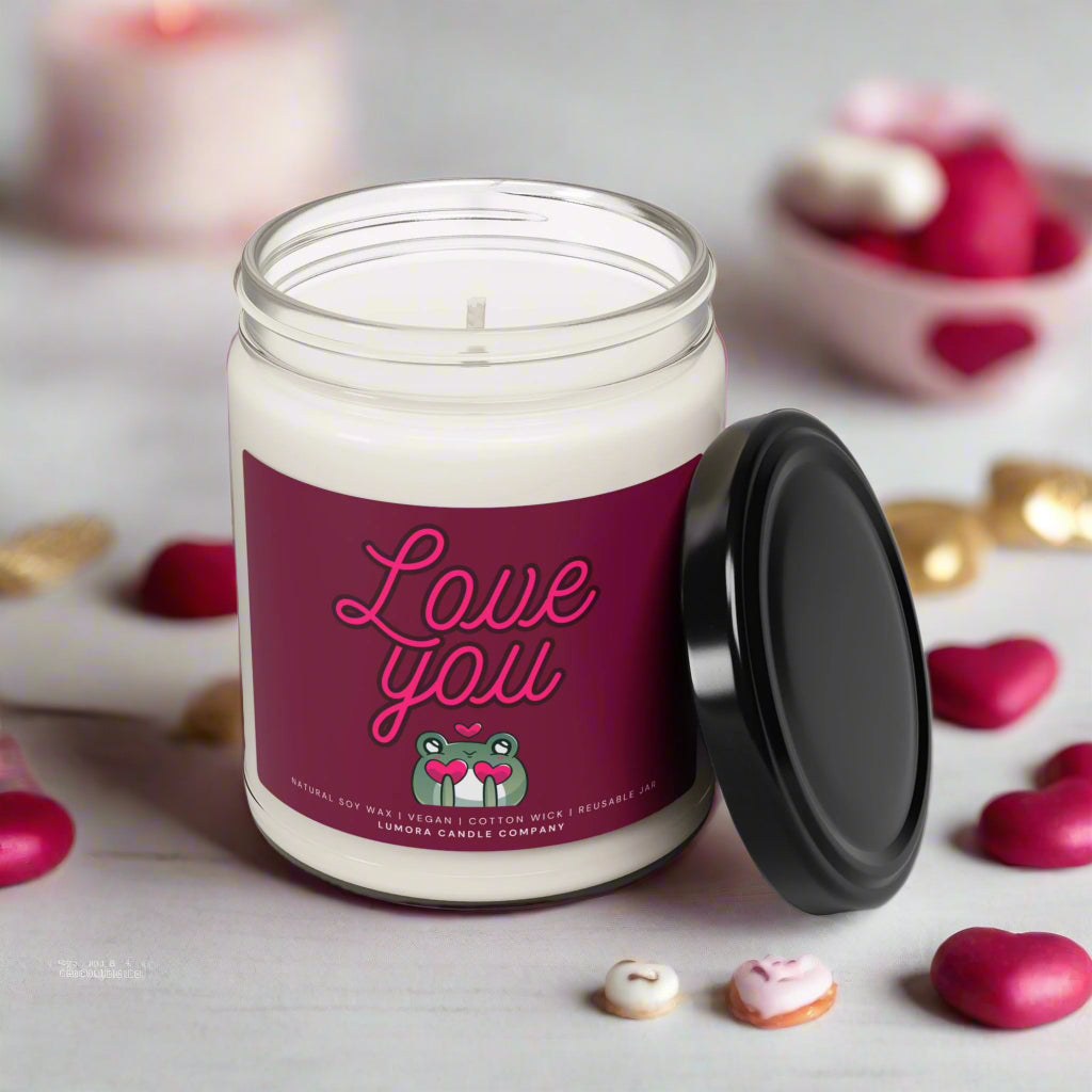 Love You Scented Soy Candle