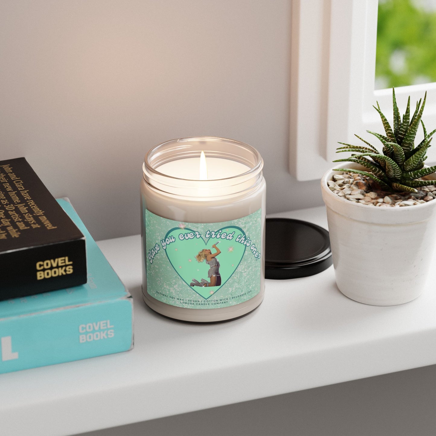 Sabrina Carpenter "Have You Ever Tried This One?" Green Scented Soy Candle