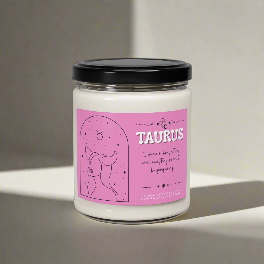 Taurus Scented Soy Candle