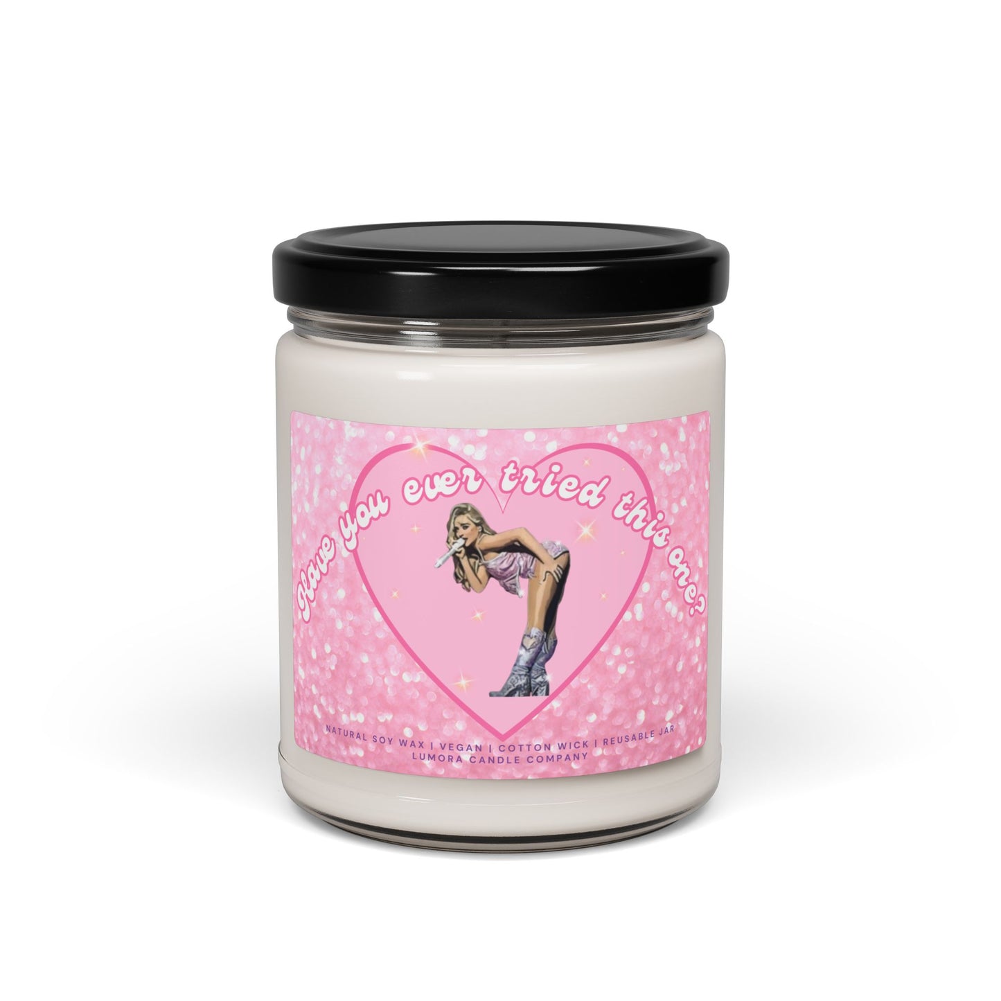 Sabrina Carpenter "Have You Ever Tried This One?" Pink Scented Soy Candle