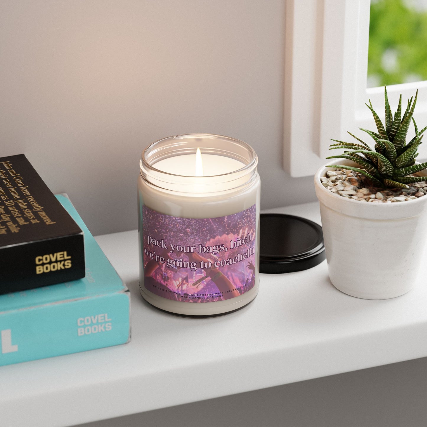 Pack Your Bags Coachella 🎆Scented Soy Candle
