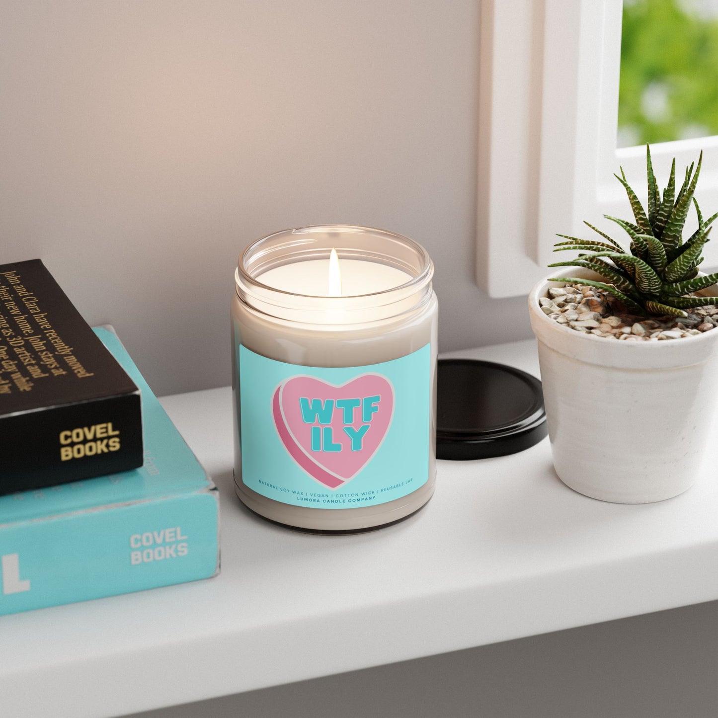 WTF ILY Scented Soy Candle