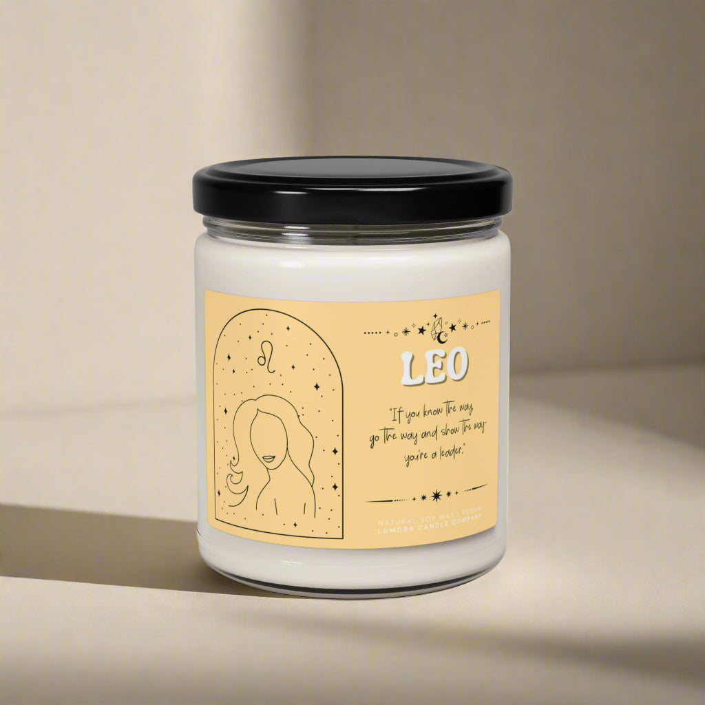 Leo Scented Soy Candle