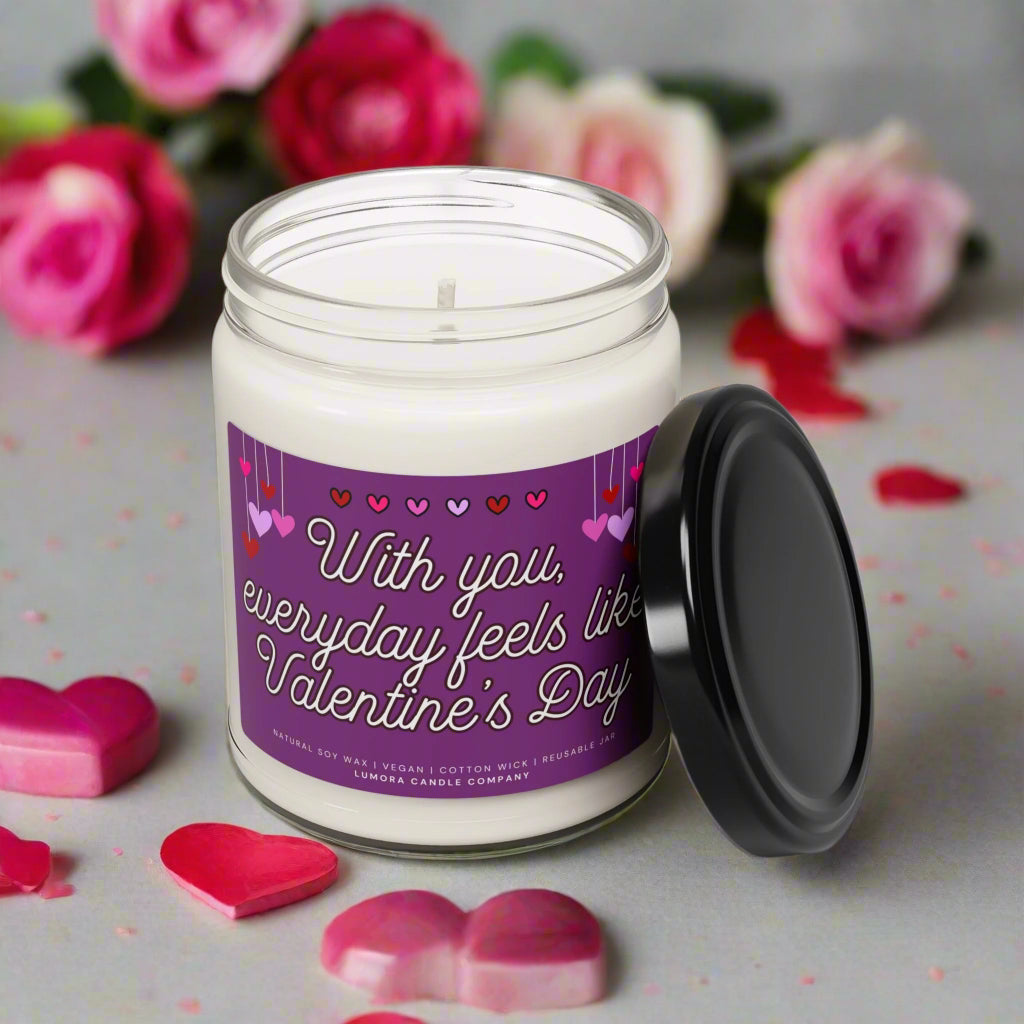 Everyday Feels Like V Day Scented Soy Candle