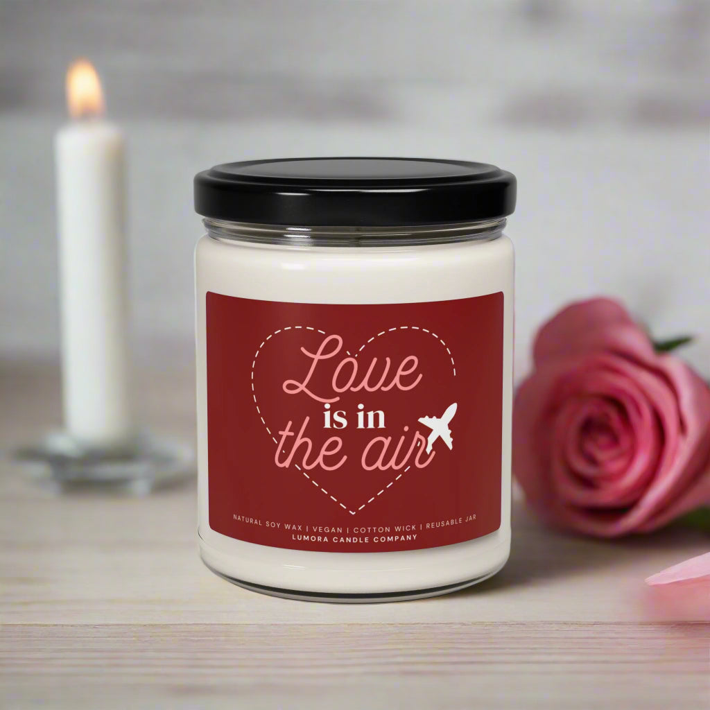 Love is in the Air Scented Soy Candle