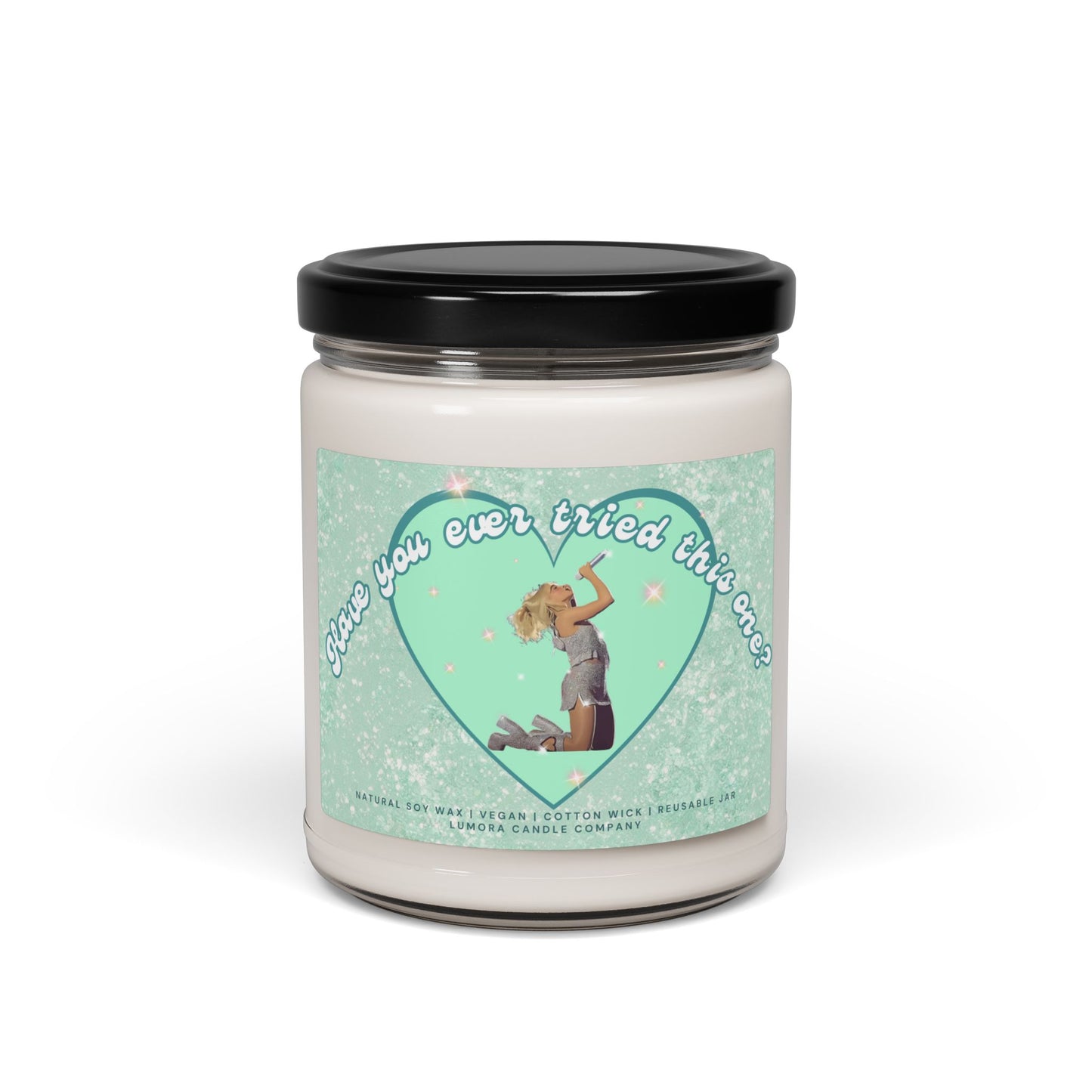 Sabrina Carpenter "Have You Ever Tried This One?" Green Scented Soy Candle