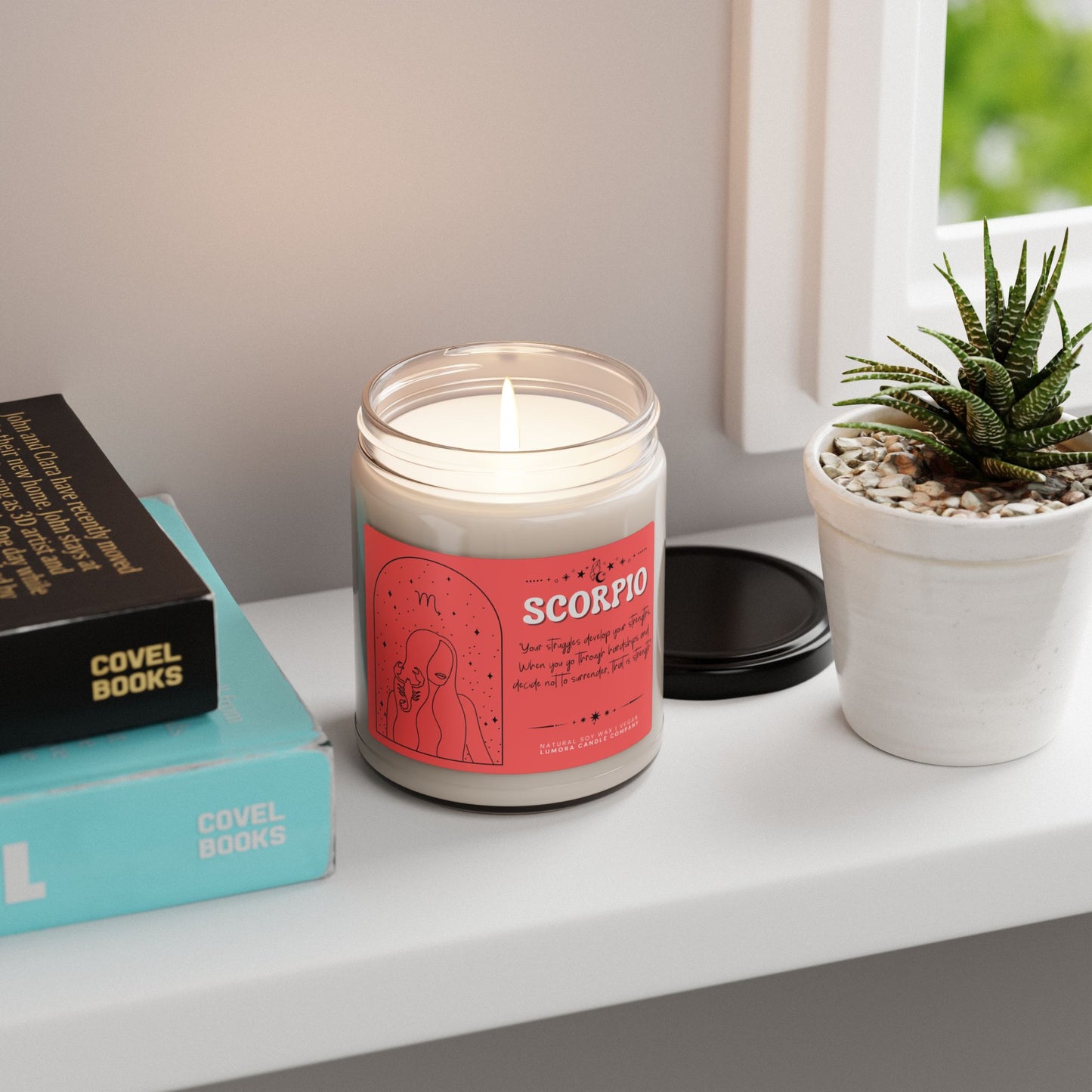 Scorpio Scented Soy Candle