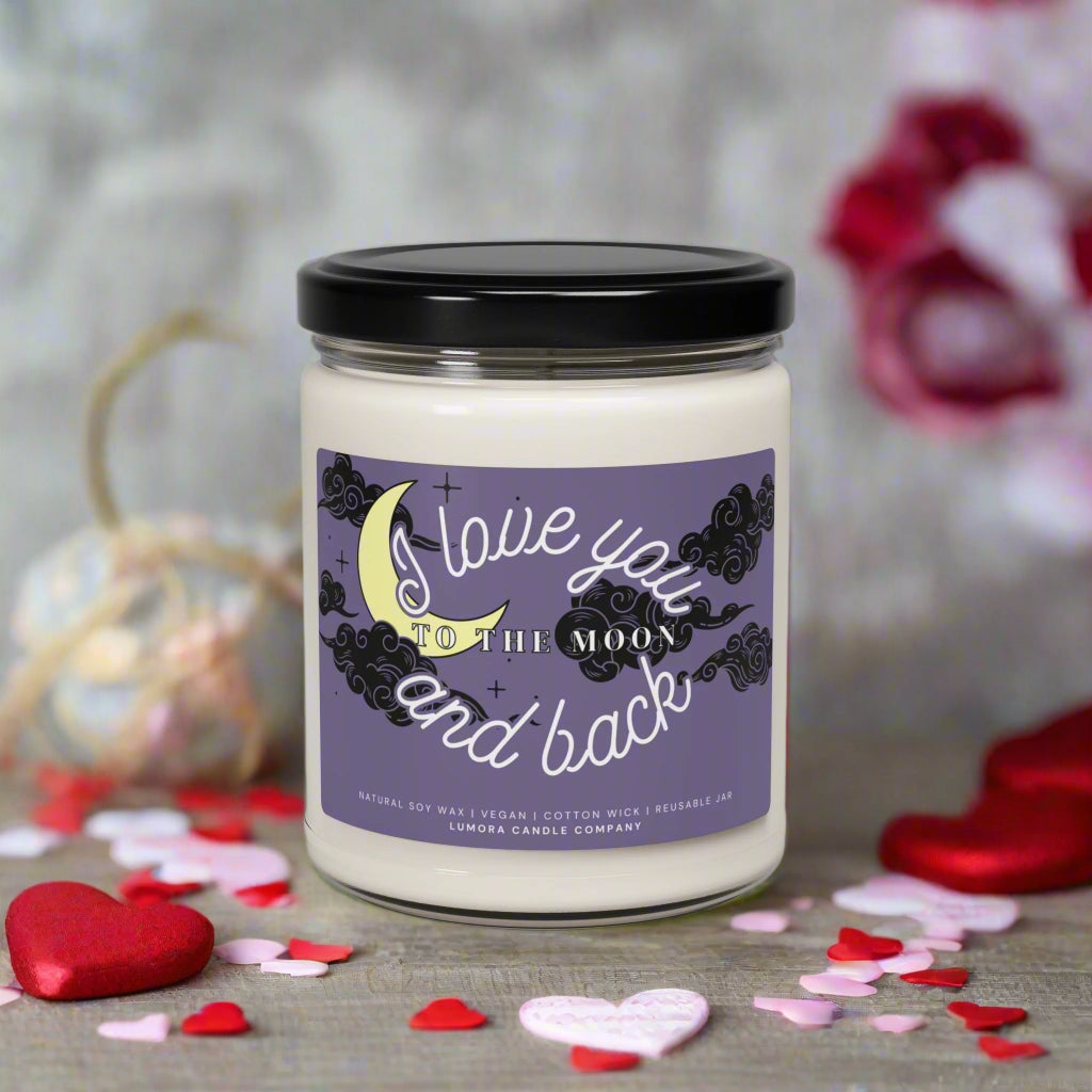I Love You To The Moon Scented Soy Candle