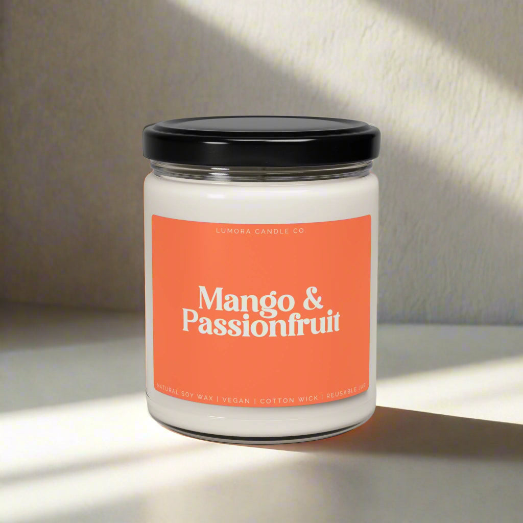 Mango & Passionfruit Scented Candle