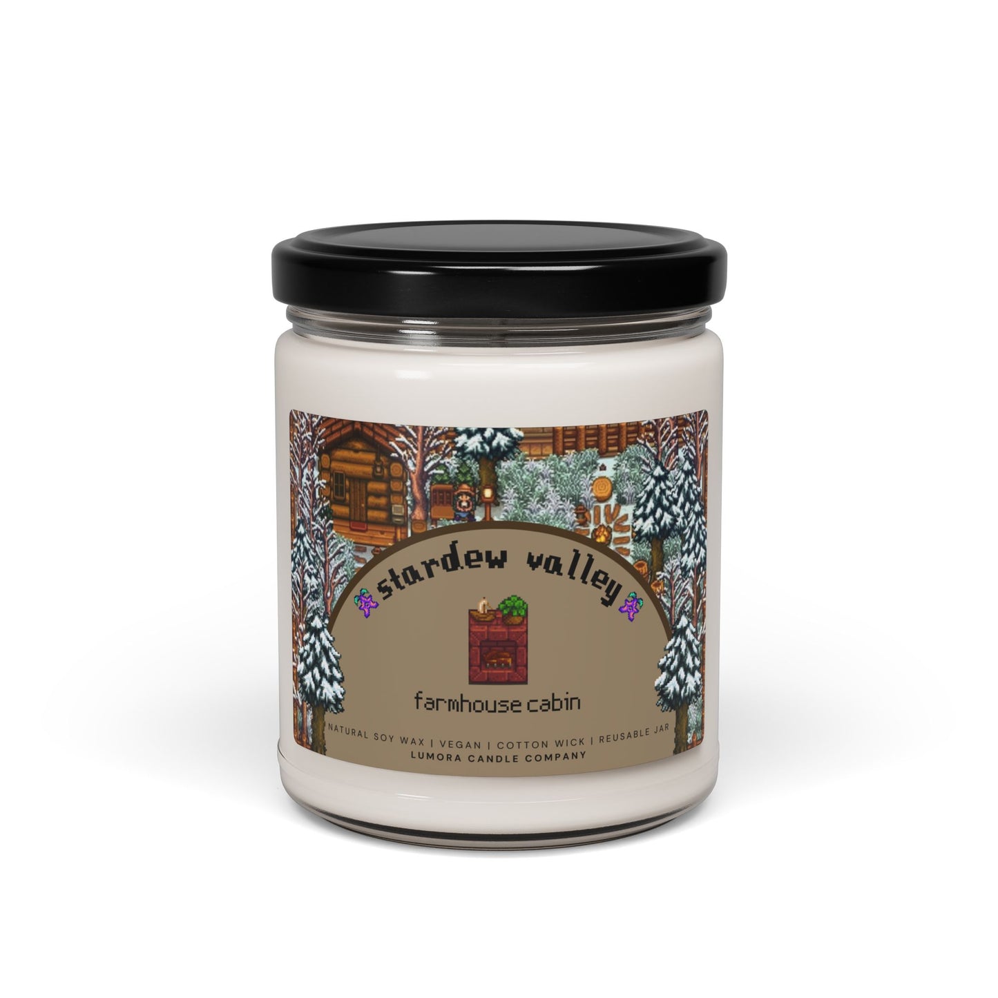 Stardew Valley Farmhouse Cabin Scented Soy Candle