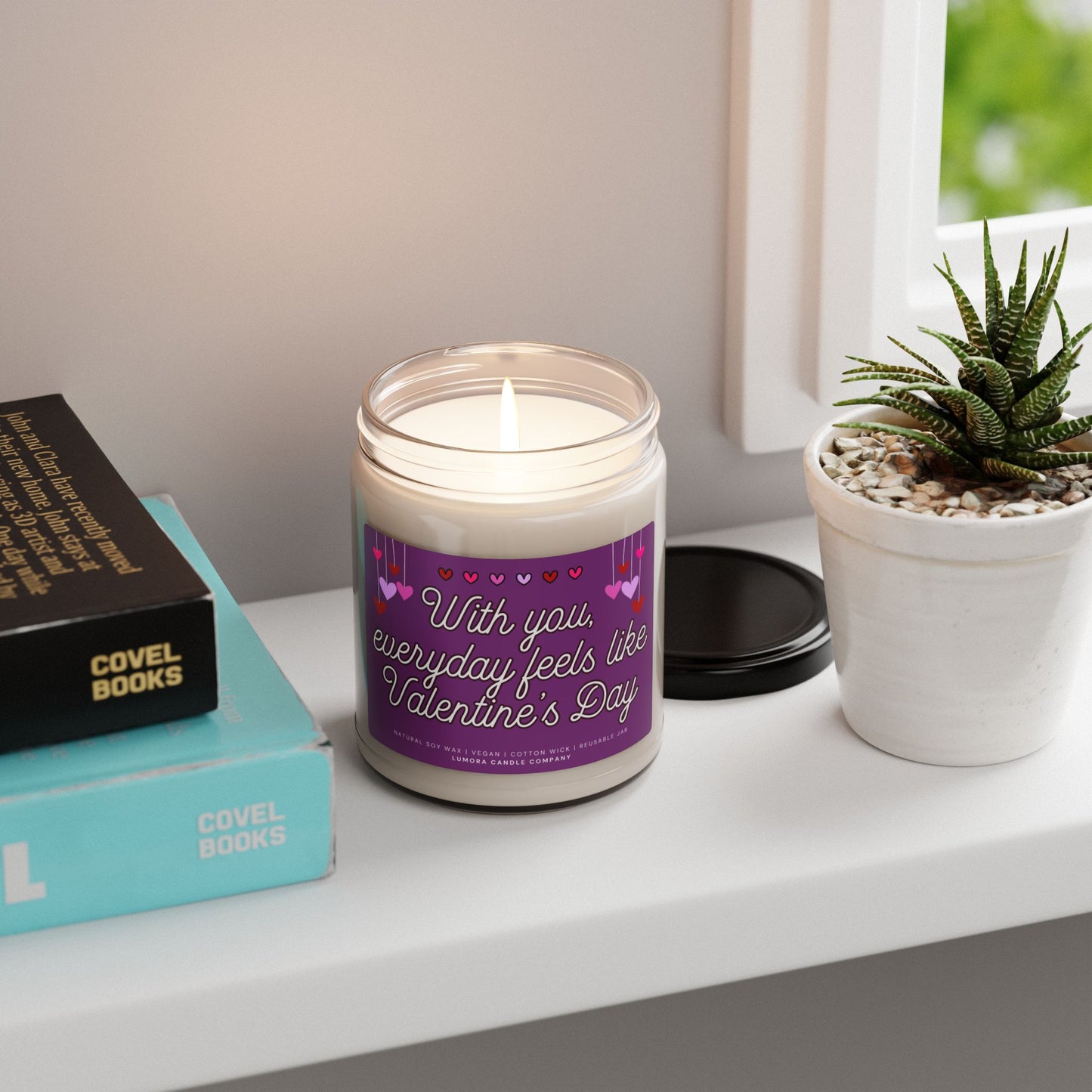 Everyday Feels Like V Day Scented Soy Candle