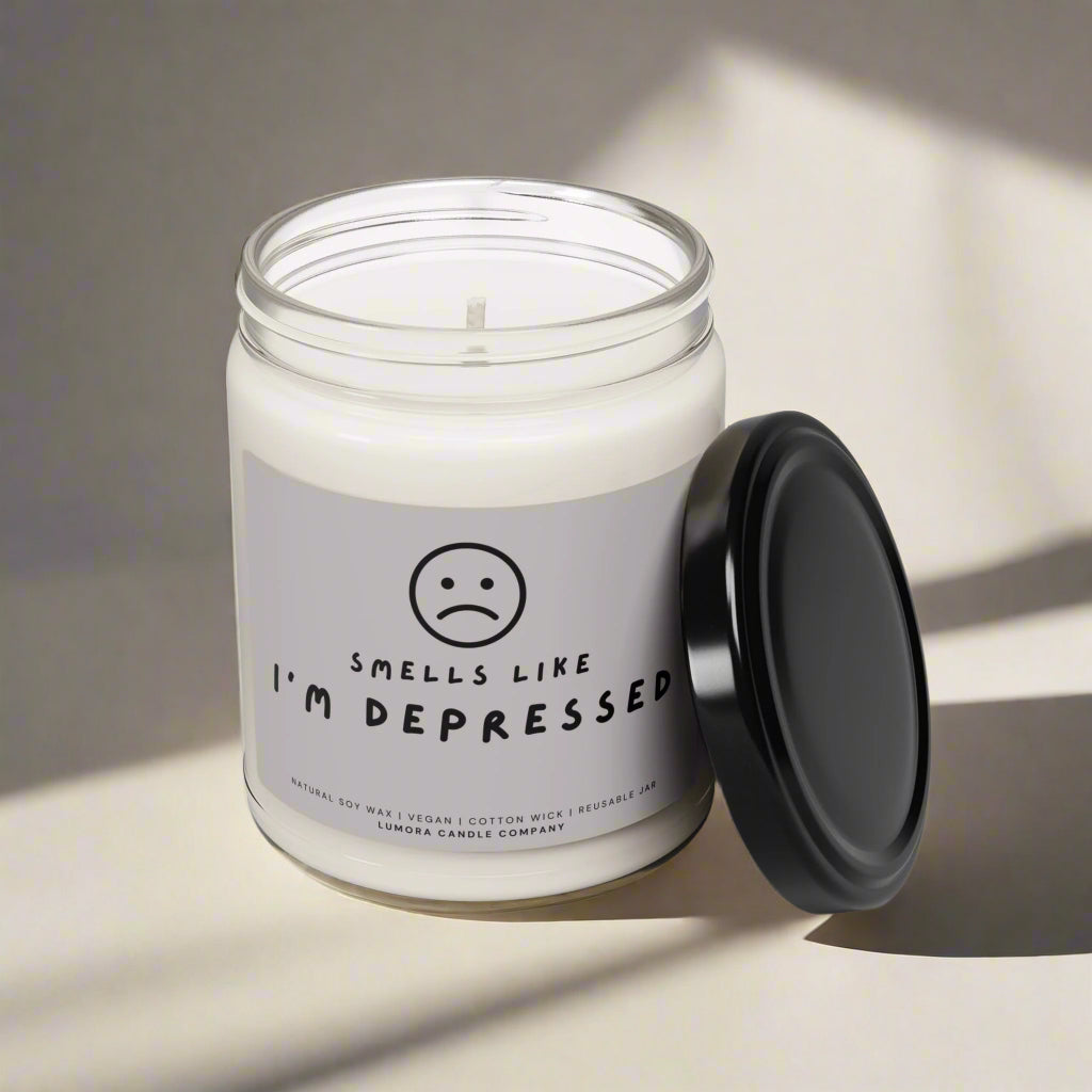 I'm Depressed Scented Soy Candle