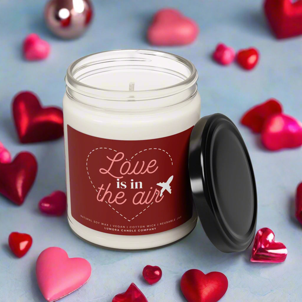 Love is in the Air Scented Soy Candle