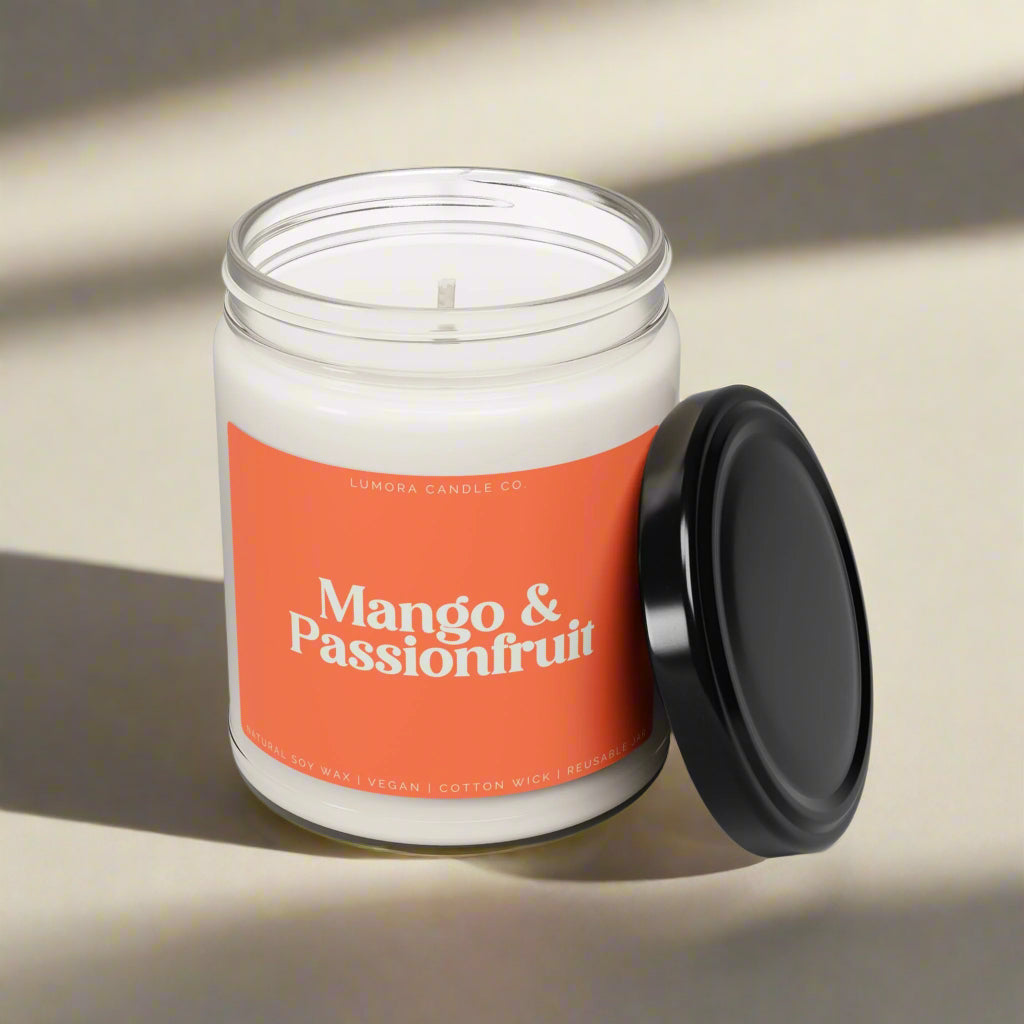 Mango & Passionfruit Scented Candle