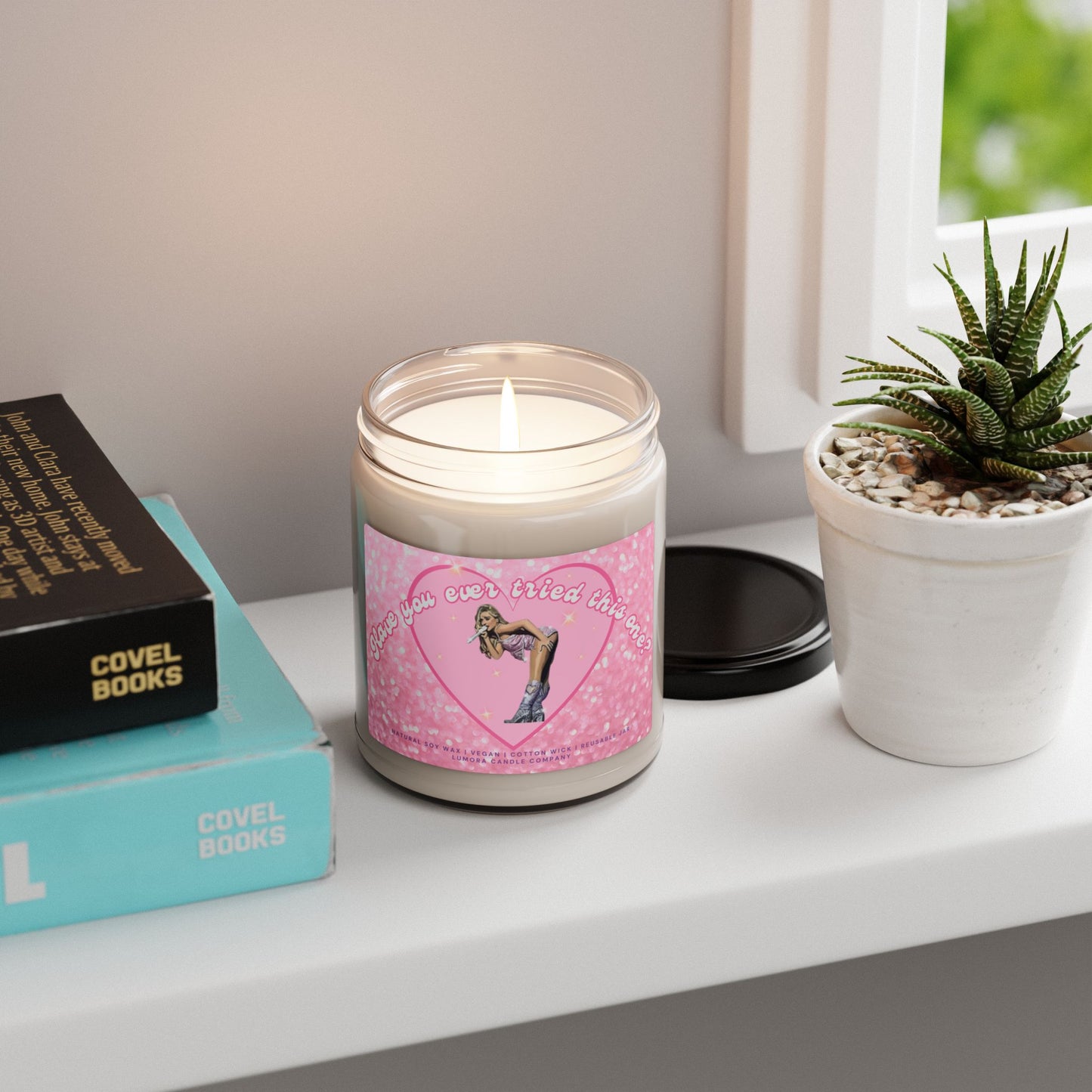 Sabrina Carpenter "Have You Ever Tried This One?" Pink Scented Soy Candle