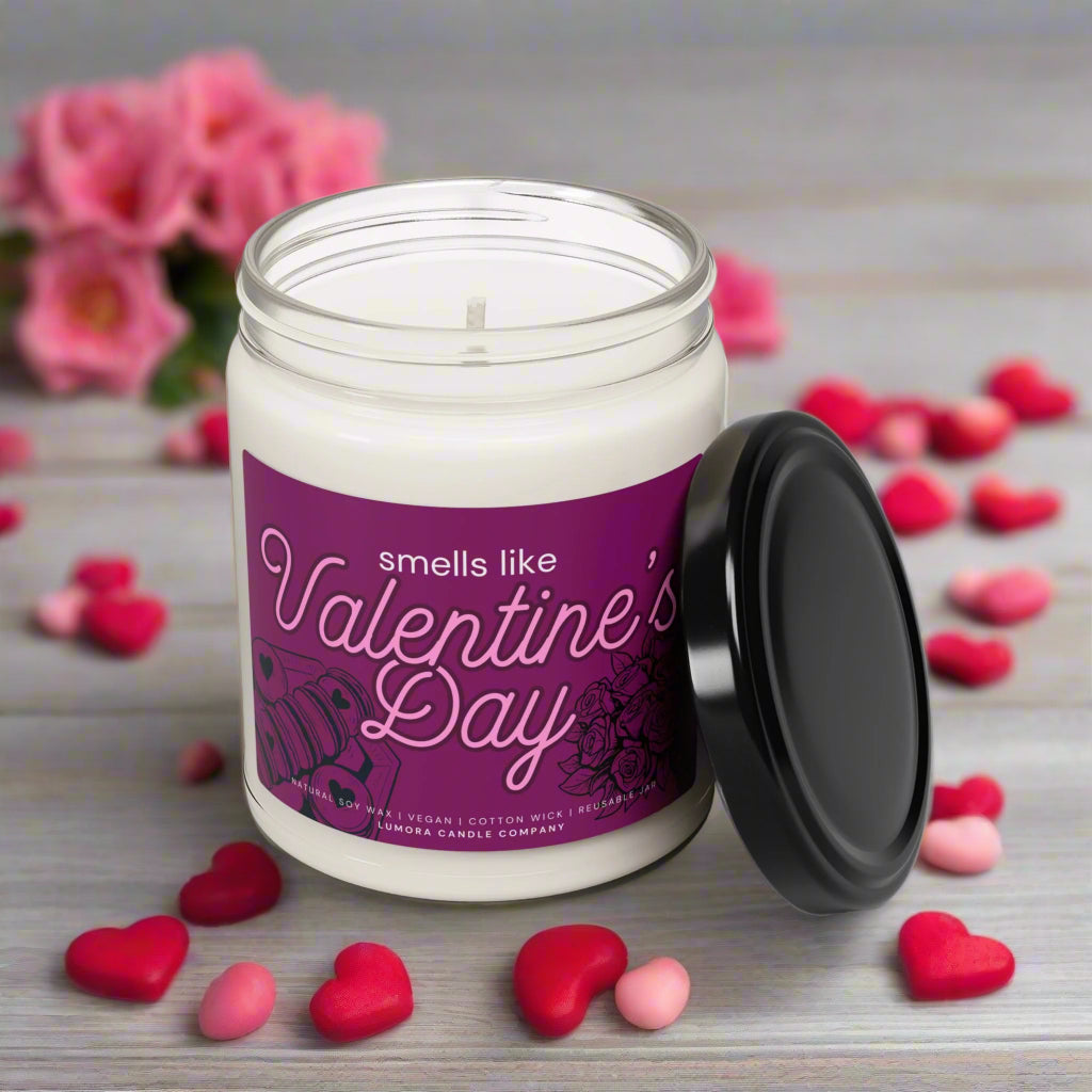 Smells Like Valentine's Day Scented Soy Candle