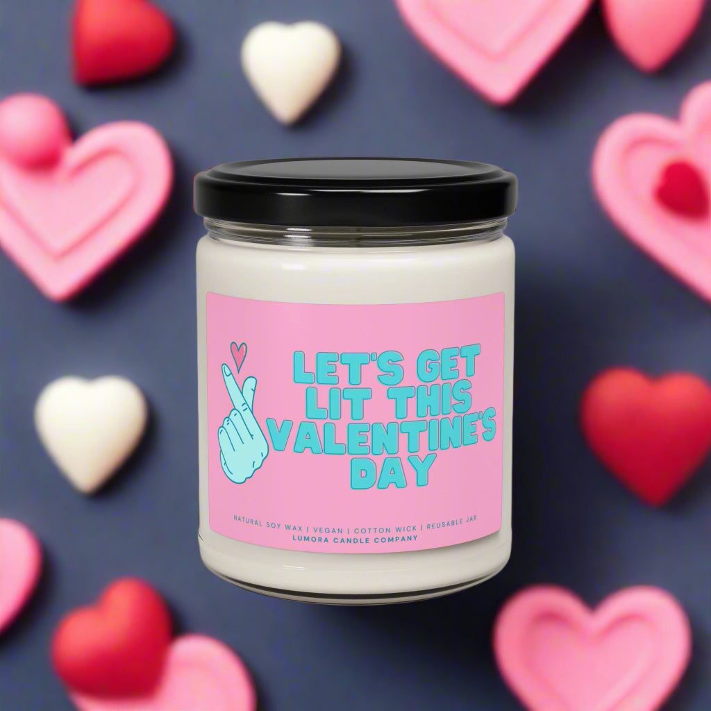 Let's Get Lit Scented Soy Candle