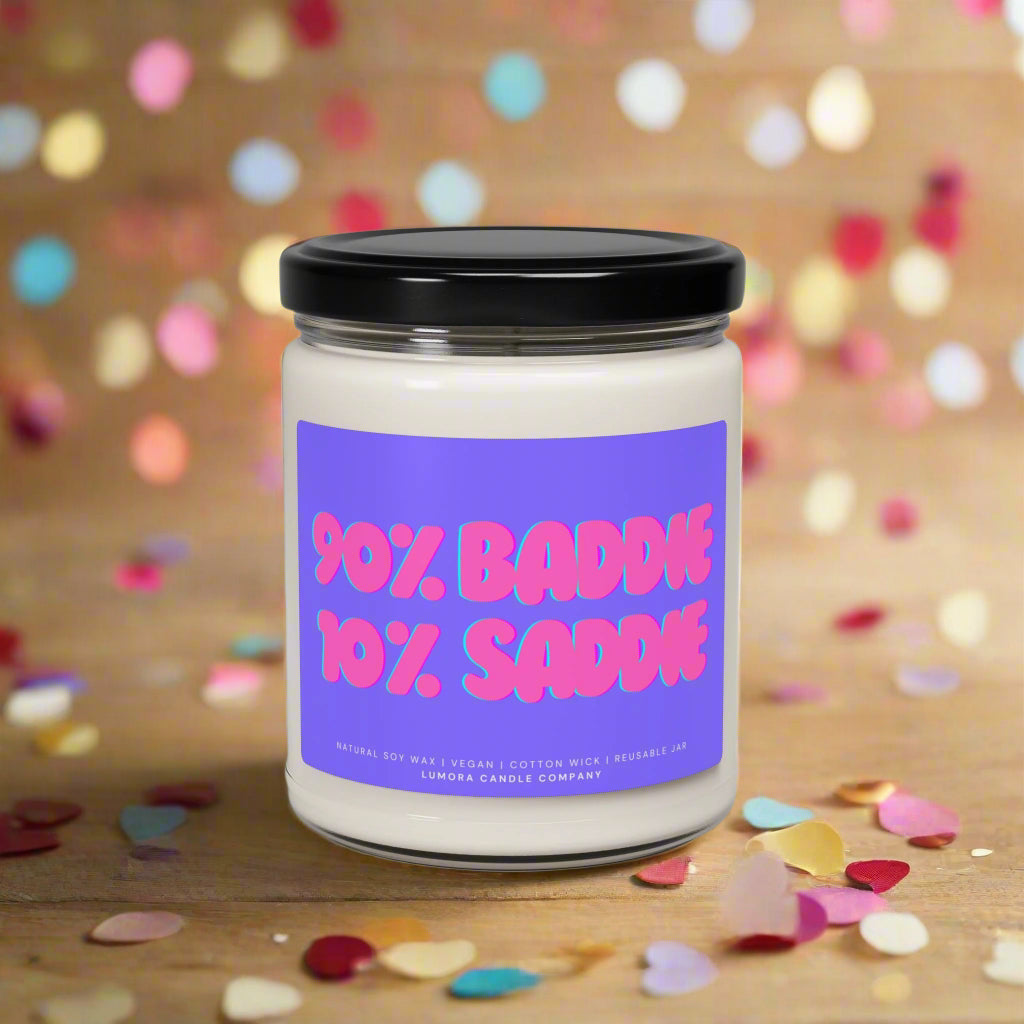 Baddie & Saddie Scented Soy Candle
