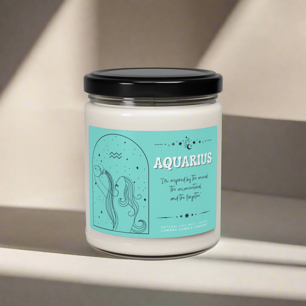 Aquarius Soy Scented Candle