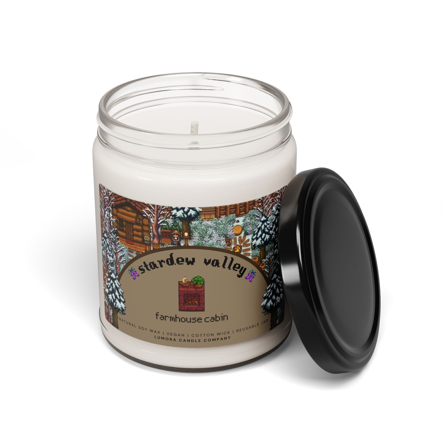 Stardew Valley Farmhouse Cabin Scented Soy Candle