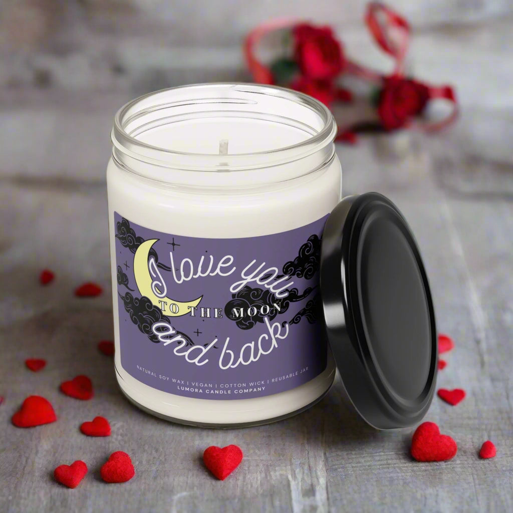 I Love You To The Moon Scented Soy Candle