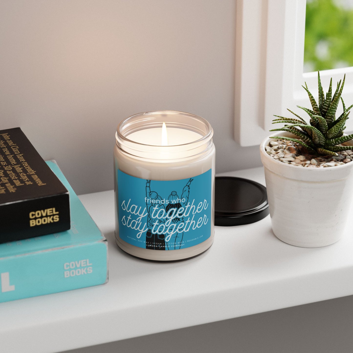 Friends Who Slay Together Scented Soy Candle