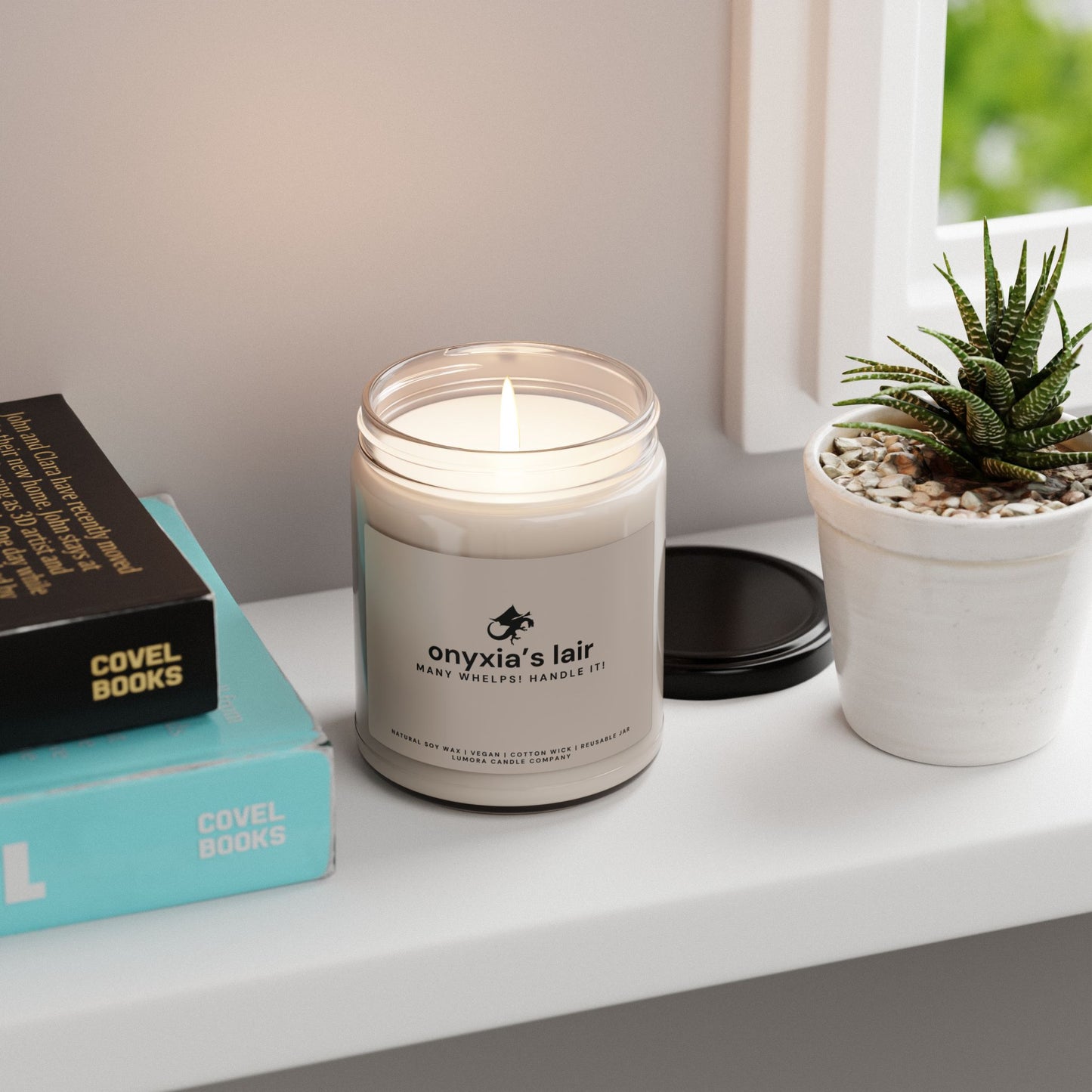 Onyxia's Lair Scented Soy Candle
