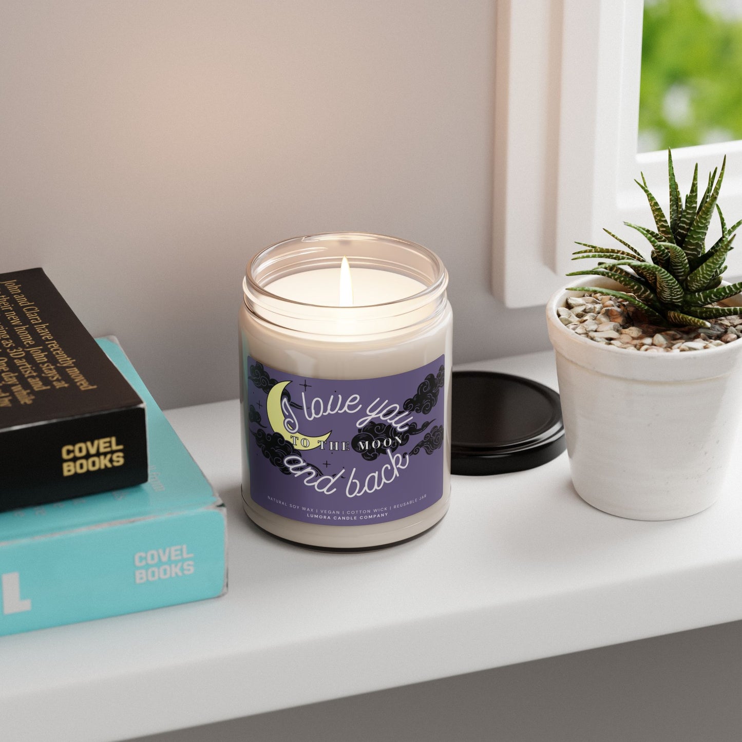 I Love You To The Moon Scented Soy Candle