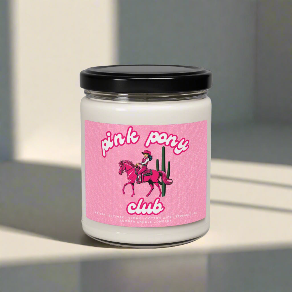 Chappell Roan Pink Pony Club Scented Soy Candle