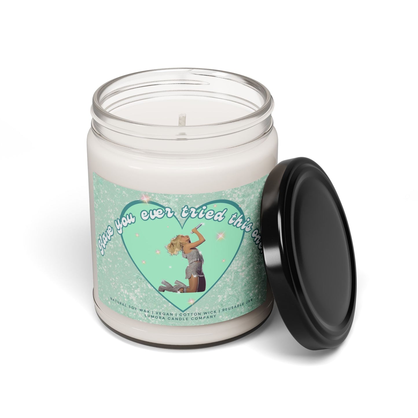 Sabrina Carpenter "Have You Ever Tried This One?" Green Scented Soy Candle