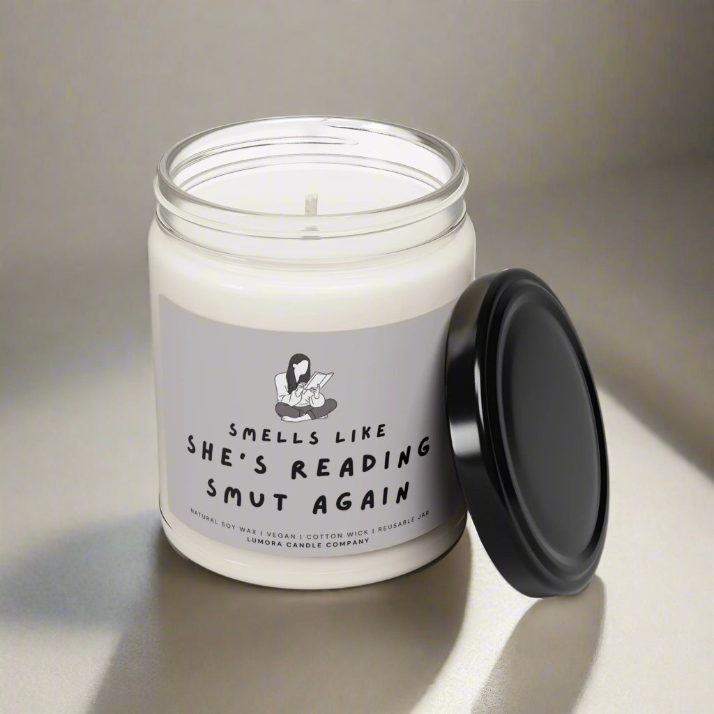 She's Reading Smut Again - Scented Soy Candle
