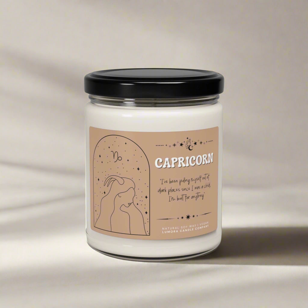 Capricorn Scented Soy Candle