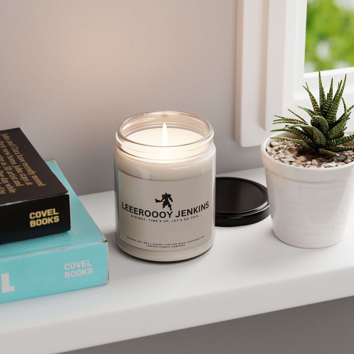 Leeeeeroooy Jenkins Scented Soy Candle