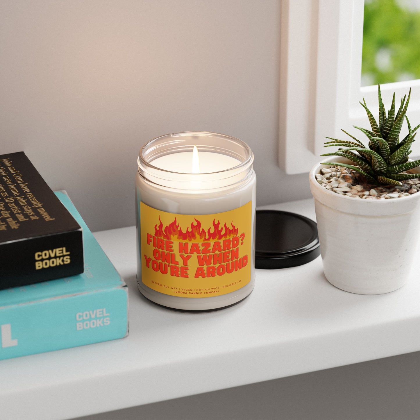Fire Hazard Scented Soy Candle
