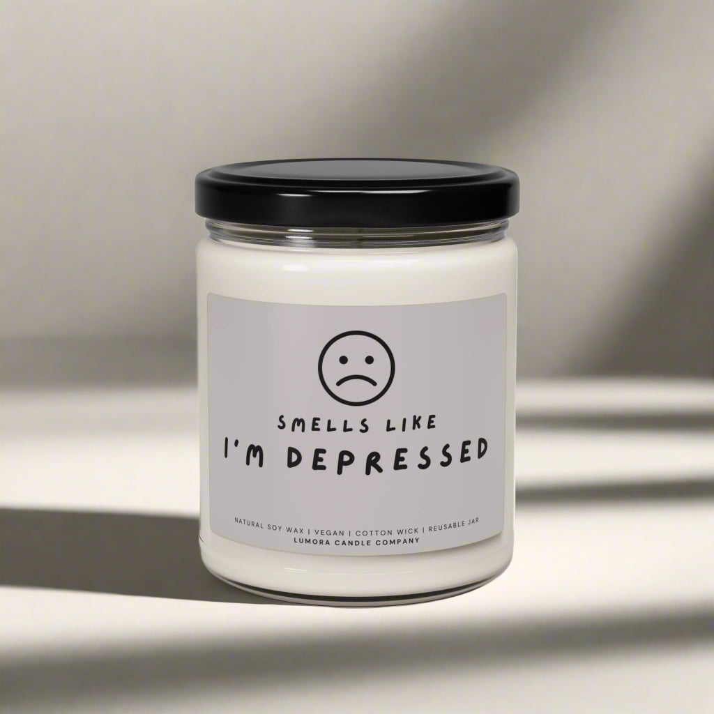 I'm Depressed Scented Soy Candle